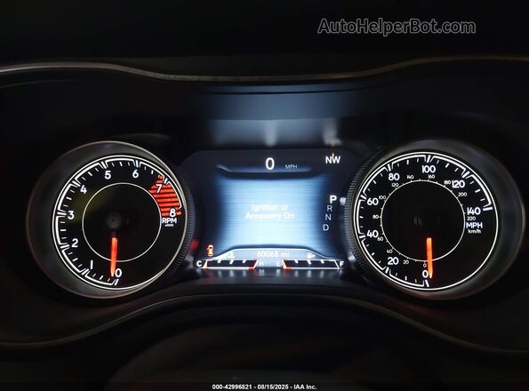 1C4PJMDX3LD630389 2020 JEEP CHEROKEE Red Вид задніх сидінь
