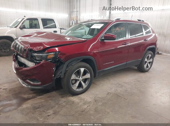 1C4PJMDX3LD630389 2020 JEEP CHEROKEE Red Передня ліва чверть