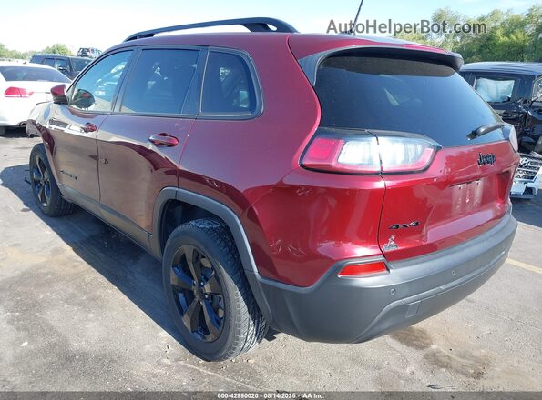 1C4PJMLB1MD189143 2021 JEEP CHEROKEE Red Задня ліва чверть