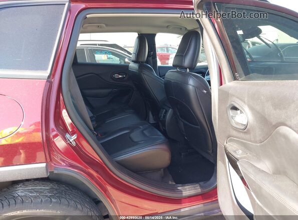 1C4PJMLB1MD189143 2021 JEEP CHEROKEE Red Вид наклейки з VIN-кодом