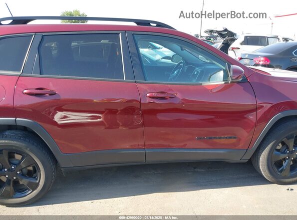 1C4PJMLB1MD189143 2021 JEEP CHEROKEE Red Вид задньої частини салону