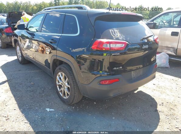 1C4PJMLB9JD502810 2018 JEEP CHEROKEE Black Հետևի ձախ