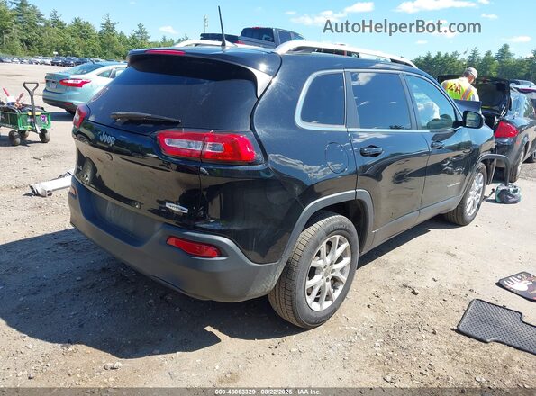 1C4PJMLB9JD502810 2018 JEEP CHEROKEE Black Հետևի աջ
