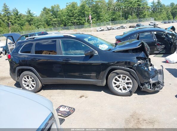 1C4PJMLB9JD502810 2018 JEEP CHEROKEE Black Սալոնի հետևի տեսք