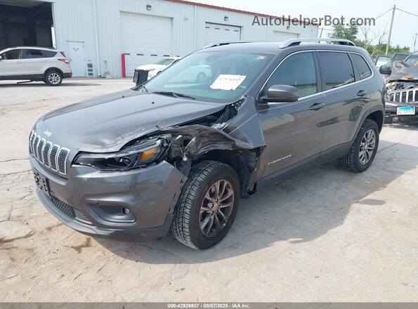 1C4PJMLX6LD655630 2020 JEEP CHEROKEE Gray წინა მარცხენა ხედი სამი მეოთხედიდან