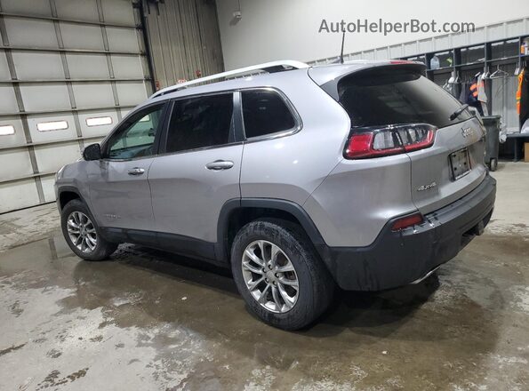 1C4PJMMX5MD214443 2021 JEEP CHEROKEE Silver უკანა მარცხენა