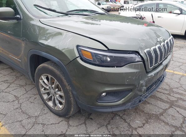 1C4PJMMX9MD136295 2021 JEEP CHEROKEE Green 