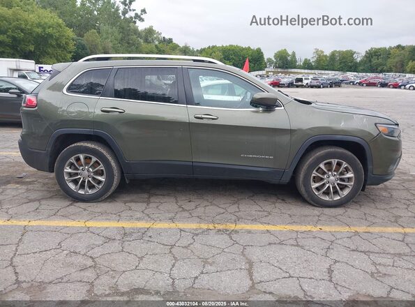 1C4PJMMX9MD136295 2021 JEEP CHEROKEE Green 