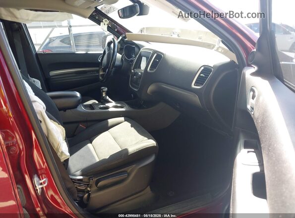 1C4RDHAG0LC166205 2020 DODGE DURANGO Burgundy Front interior view