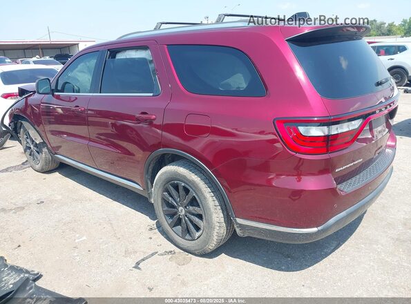 1C4RDHAG9MC878357 2021 DODGE DURANGO Burgundy Tył lewy