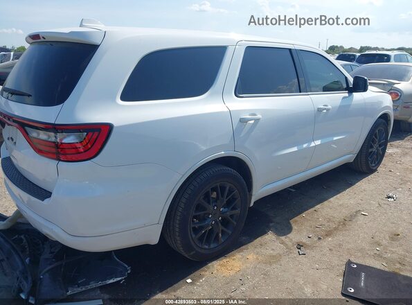 1C4RDJAG9GC302070 2016 DODGE DURANGO Белый Задняя правая четверть
