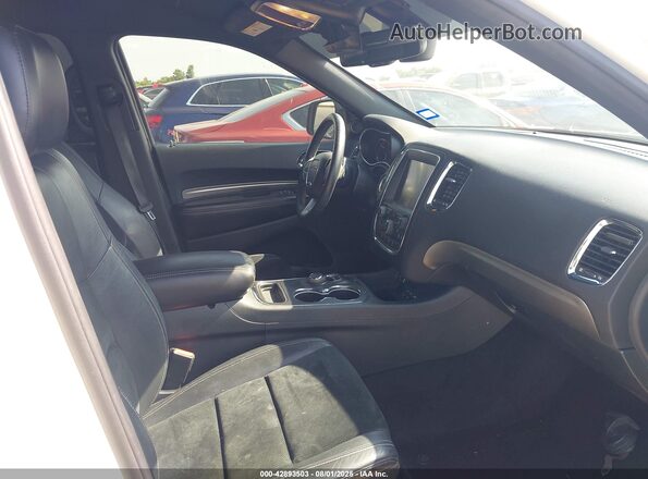 1C4RDJAG9GC302070 2016 DODGE DURANGO Белый Вид салона спереди