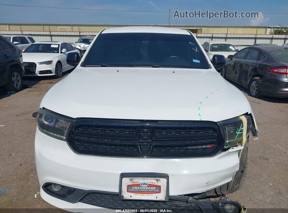 1C4RDJAG9GC302070 2016 DODGE DURANGO Белый Вид задней части салона