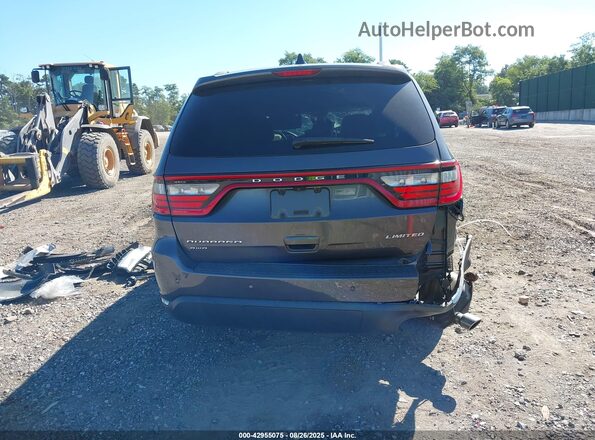 1C4RDJDG2GC484383 2016 DODGE DURANGO Gray 