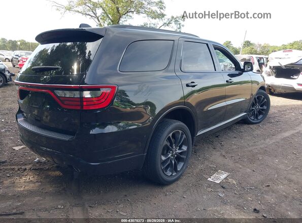 1C4RDJDG3MC545381 2021 DODGE DURANGO Черный Задняя правая четверть