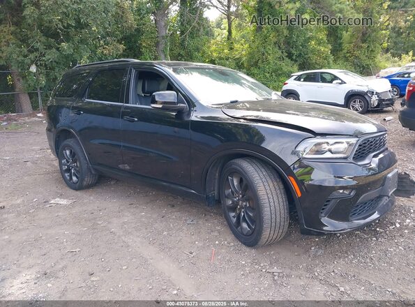 1C4RDJDG3MC545381 2021 DODGE DURANGO Черный Вид задней части салона