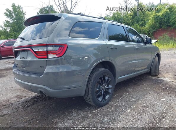 1C4RDJDG3MC697564 2021 DODGE DURANGO Gray Задня права чверть