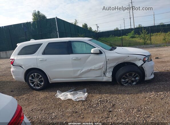 1C4RDJDG7LC249021 2020 DODGE DURANGO Белый Вид задней части салона