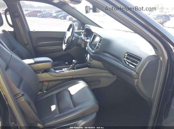 1C4RDJDG8MC815267 2021 DODGE DURANGO Black Widok wnętrza z przodu