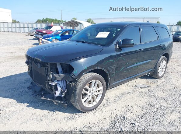 1C4RDJDG8MC815267 2021 DODGE DURANGO Black Przód lewy