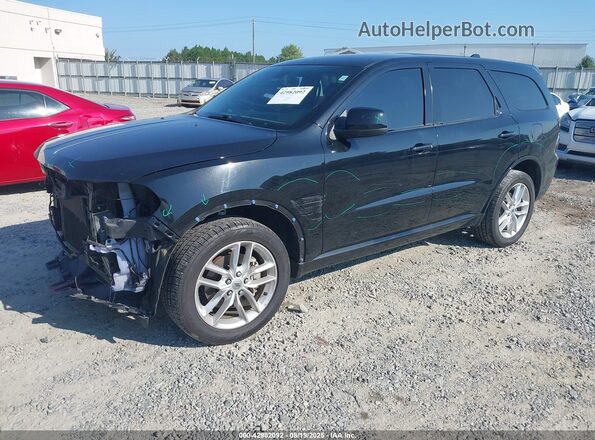 1C4RDJDG8MC815267 2021 DODGE DURANGO Black Widok z przodu