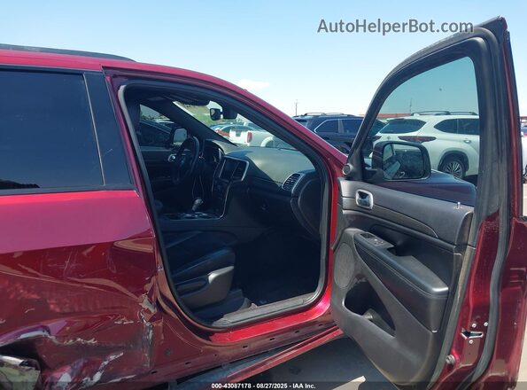1C4RJEAG6JC314751 2018 JEEP GRAND CHEROKEE Red წინა სალონის ხედი