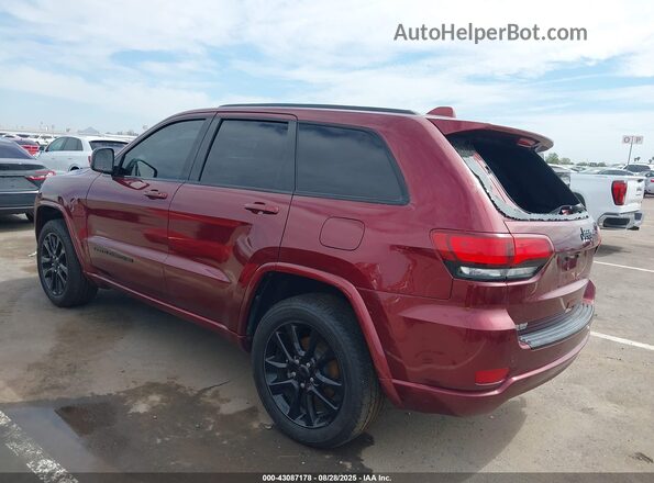 1C4RJEAG6JC314751 2018 JEEP GRAND CHEROKEE Red უკანა მარცხენა