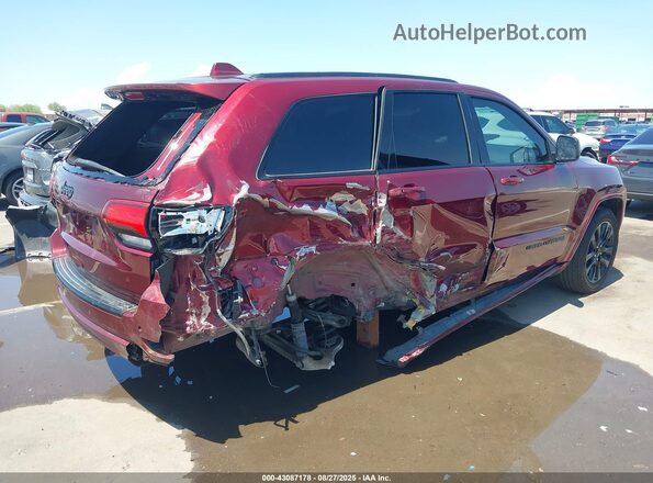 1C4RJEAG6JC314751 2018 JEEP GRAND CHEROKEE Red უკანა მარჯვენა