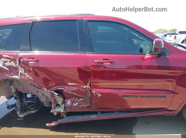 1C4RJEAG6JC314751 2018 JEEP GRAND CHEROKEE Red უკანა სალონის ხედი