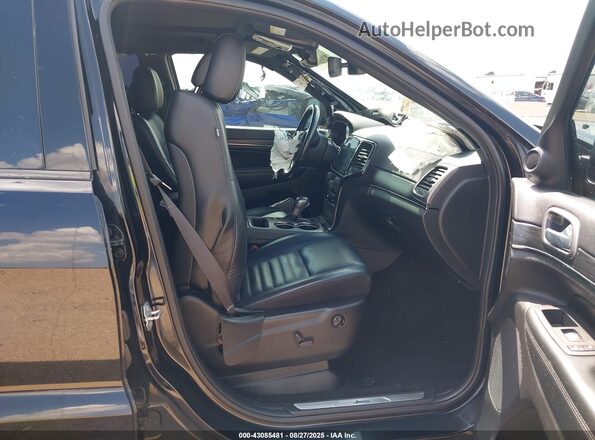 1C4RJEBG7LC244632 2020 JEEP GRAND CHEROKEE Black Вид салону спереду