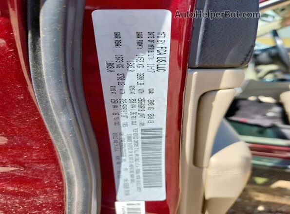 1C4RJEBG9JC216568 2018 JEEP GRAND Maroon Engine compartment view