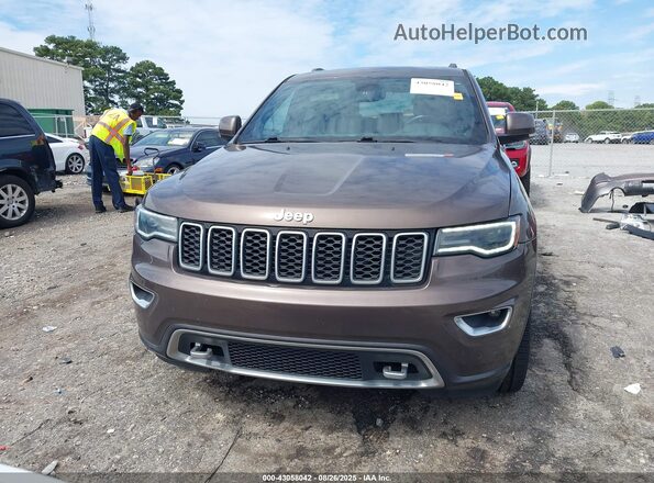 1C4RJEBGXJC275032 2018 JEEP GRAND CHEROKEE Коричневый 