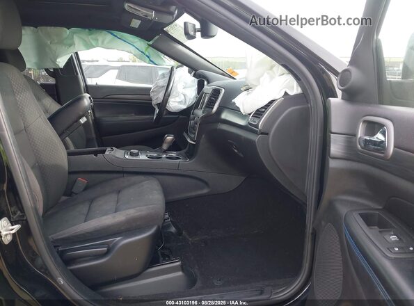 1C4RJFAG3LC134667 2020 JEEP GRAND CHEROKEE Black Widok wnętrza z przodu