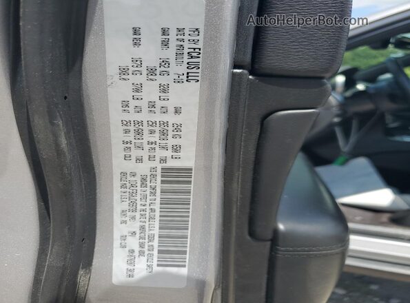 1C4RJFBG0JC459739 2018 JEEP GRAND Gray 