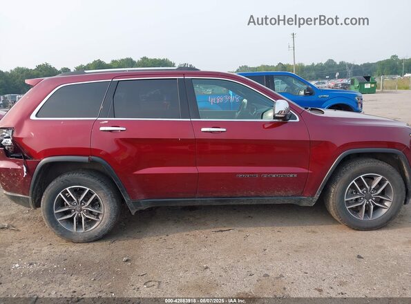 1C4RJFBG8MC563738 2021 JEEP GRAND CHEROKEE Maroon 