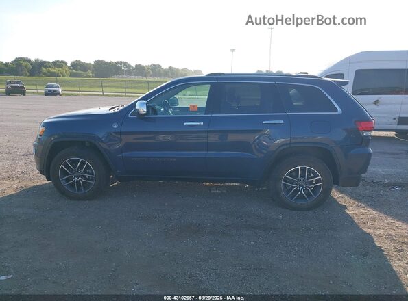 1C4RJFBG9LC141685 2020 JEEP GRAND CHEROKEE Blue Панорамний вид салону 360°
