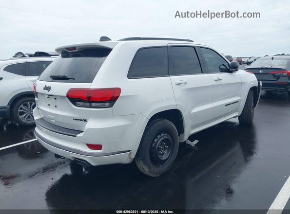 1C4RJFBT2LC385577 2020 JEEP GRAND CHEROKEE White Trasero derecho