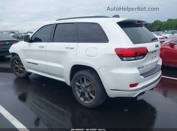 1C4RJFBT2LC385577 2020 JEEP GRAND CHEROKEE White Trasero izquierdo