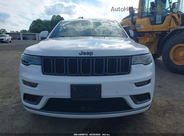 1C4RJFCG7MC736650 2021 JEEP GRAND CHEROKEE White ხელსაწყოთა პანელის ხედი