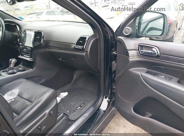 1C4RJFCT1KC849309 2019 JEEP GRAND CHEROKEE Black წინა სალონის ხედი
