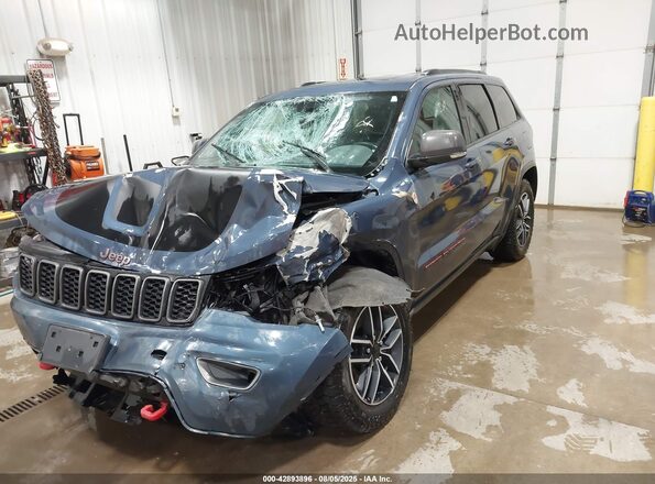 1C4RJFLG4LC333983 2020 JEEP GRAND CHEROKEE Blue Przód lewy
