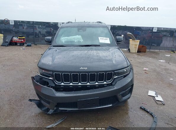 1C4RJGAG8SC322640 2025 JEEP GRAND CHEROKEE Gray Rear interior view
