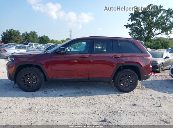 1C4RJHAG3SC279749 2025 JEEP GRAND CHEROKEE Red სალონის 360-გრადუსიანი ხედი