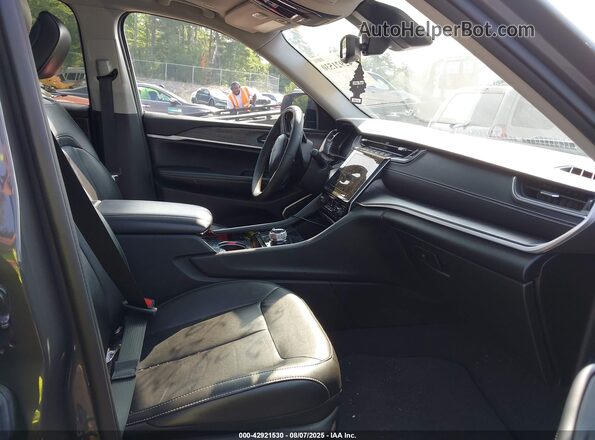 1C4RJHBG4N8575773 2022 JEEP GRAND CHEROKEE Gray წინა სალონის ხედი