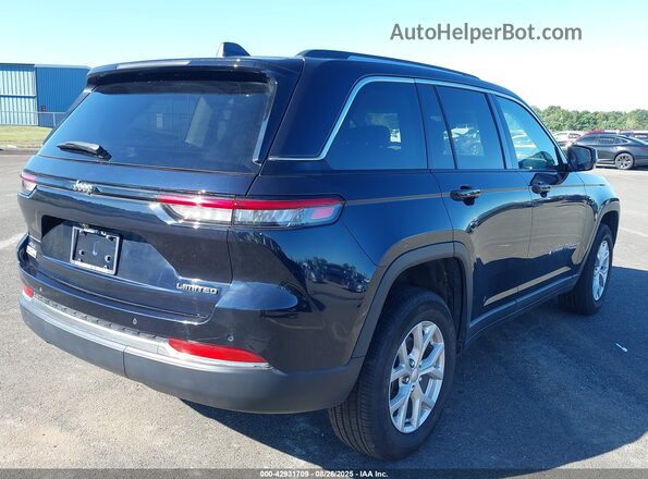 1C4RJHBG4P8846740 2023 JEEP GRAND CHEROKEE Dark Blue Задняя правая четверть