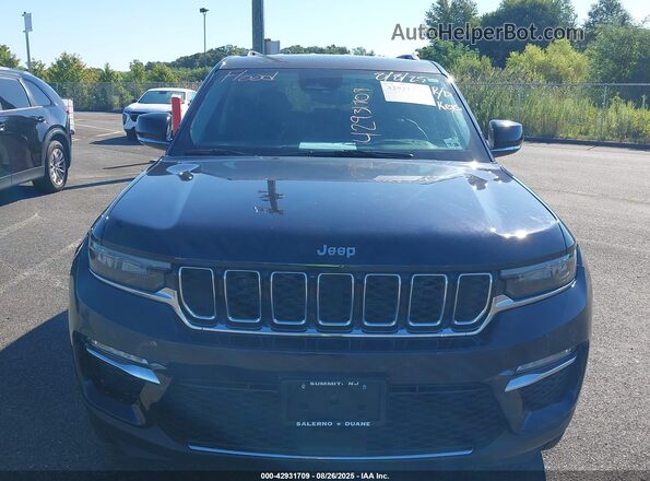 1C4RJHBG4P8846740 2023 JEEP GRAND CHEROKEE Dark Blue Вид задней части салона
