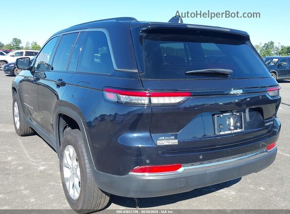 1C4RJHBG4P8846740 2023 JEEP GRAND CHEROKEE Dark Blue Задняя левая четверть