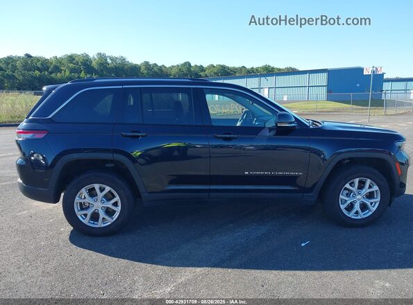 1C4RJHBG4P8846740 2023 JEEP GRAND CHEROKEE Dark Blue Панорамный вид салона 360°