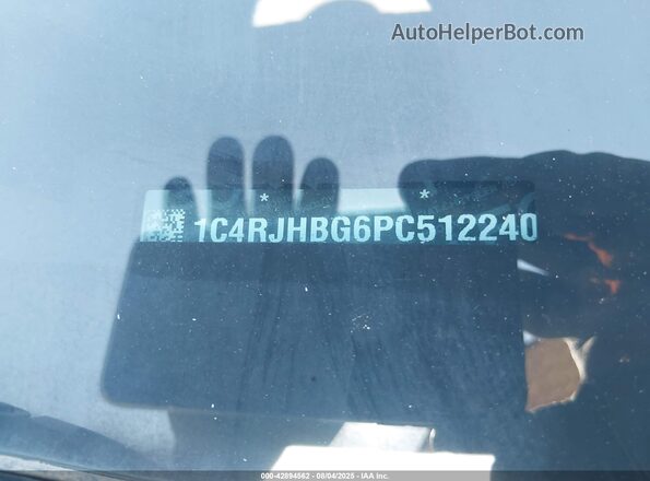 1C4RJHBG6PC512240 2023 JEEP GRAND CHEROKEE White 