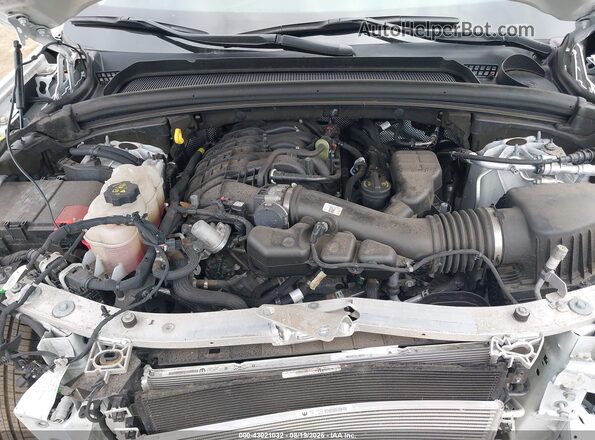 1C4RJKBG1M8135697 2021 JEEP GRAND CHEROKEE L White Вид ззаду
